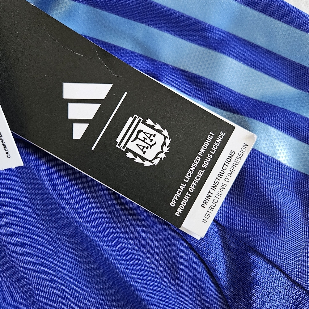 Adidas Argentina 2024/25 Away Soccer Jersey Messi IP8384 Men's Size Small - Picture 6 of 9
